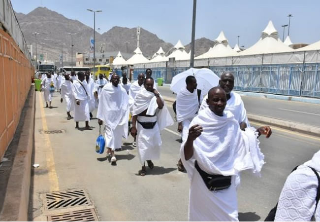 Nigerian Hajj pilgrims 1